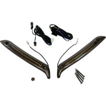 LIGHT WINDSHIELD TRIM LED DARK BRONZE