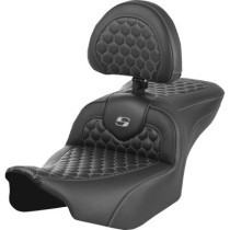 RoadSofa™ Seat - with Backrest - Honeycomb - Gray Stitch