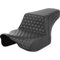 Step-Up Seat - Front Honeycomb - Black Stitching