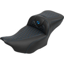 RoadSofa™ Seat - with Backrest - Blue Stitch - Extended