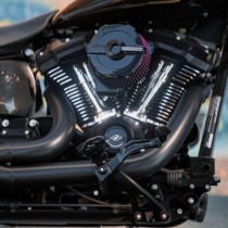 Levier de frein Kraus SX3 - Softail standard, street bob, low rider, FXLRS et ST à partir de 2018 - Noir