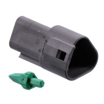 NAMZ, Deutsch connectors. Gray, receptable, 3-pins