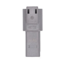 NAMZ, Deutsch DT connectors. Gray, receptable, 2-pins