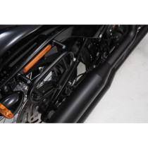 SIDE CARRIER SLC LEFT BLACK Harley Dav Softail Str Bob/Standard