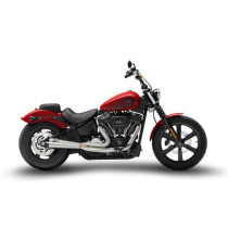 Ligne d'échappement 2 en 1 ZARD Short Cone - Softail à partir de 2018 (Sauf Fat Boy et Breakout) - Inox