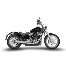 Ligne d'échappement 2 en 1 ZARD Short Cone - Softail à partir de 2018 (Sauf Fat Boy et Breakout) - Inox