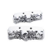  Skull Rocker Box Cover Chrome 