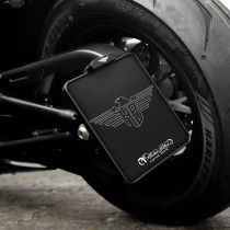 Support de plaque latéral avec éclairage Heinz Bikes - Sportster S à partir de 2021 - Noir