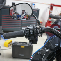 Clamp de leviers de frein et embrayage Speedway - Harley Davidson Dyna, FXR, Softail et Sportster après 2009 - Twice Cut