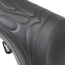 SEAT PREDATOR REAR 2-UP VINYL BLACK