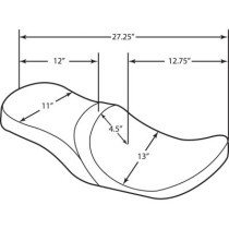 SEATS LOW PROFILE FOR YAFFE RAZORBACK 6-GAL. TANK