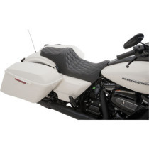 SEAT PREDATOR III DOUBLE DIAMOND BLACK/SILVER