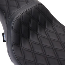 Seat Predator 1-up Vinyl Double Diamond Black FLH 2008-2023