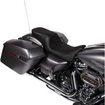 Seat Predator 2up w/backrest option smooth vinyl FLH 08-23