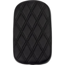 Rear Solo Seat - Wide - Double Diamond - Black Stitch