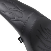 SEAT PREDATOR REAR FULL LENGTH VINYL BLACK