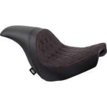 Predator Seat - Double Diamond w/ Red Sitching - Vinyl - FL