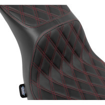 Predator 2-Up Seat - Double Diamond - Red Stitching - FL/FX