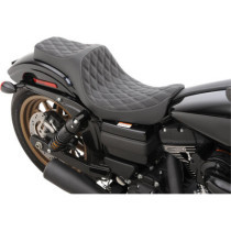 SEAT PREDATOR III DOUBLE DIAMOND BLACK/SILVER