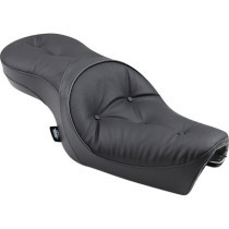 SEAT LOW-PROFILE TOURING REAR 2-UP VINYL BLACK