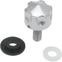 SEAT MOUNT KNOB REAR SIX-SHOOTER STAINLESS STEEL NATURAL