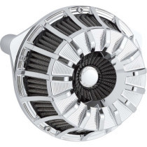 AIR CLEANER 15-SPOKE INVERTED CHROME