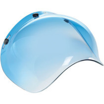 POLYCARBONATE BUBBLE SHIELD GRADIENT BLUE