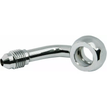 Raccord banjo - 60° - Filetage mâle AN -3 - 3/8'' (10 mm) - Chrome