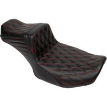 SEAT TAILWHIP DADDY LL RED DBL DMD 23,24 FLHXSE/FLTRXSE