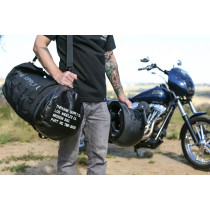 Sac de Sissy Bar Thrashin Supply Mission Duffle - Noir