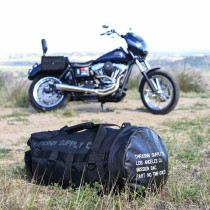 Sac de Sissy Bar Thrashin Supply Mission Duffle - Noir