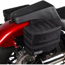 Sacoches cavalière Thrashin Essential V3 - 10L - Harley Davidson - Noir