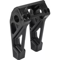 Risers Kodlin Fastback avec compteur digitale - Hauteur 6" - Diamètre 1" - Harley Davidson Softail à partir de 2018 - Noir