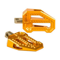 Vity''s Design, BMX passenger foot pegs. Gold