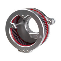 Vity''s Design, ''Massive'' air cleaner assembly. Silver