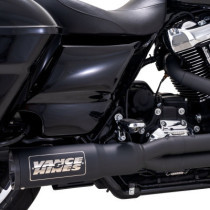 HIGH OUTPUT 2-1 EXHAUST BLACK TOURING