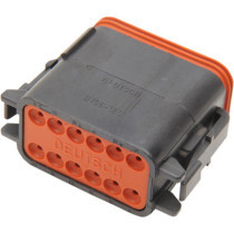 PLUG DEUTSCH DT-SERIES 12-SOCKET BLACK