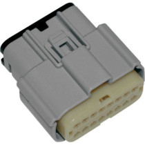 MOLEX MX-150 FEMALE CONNECTOR 16-POSITION GREY