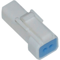 JST MINI SERIES RECEPTACLE CONNECTOR MALE W/SEAL 2-WIRE