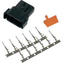 RECEPTACLE DEUTSCH DTM 12-PIN CONNECTOR KIT BLACK