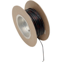 OEM COLOR WIRE 18 GAUGE/100' (1MM'/30M) BLACK/RED