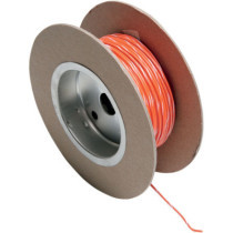 OEM COLOR WIRE 18 GAUGE/100' (1MM'/30M) ORANGE/WHITE