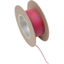 OEM COLOR WIRE 18 GAUGE/100' (1MM'/30M) RED/BLUE