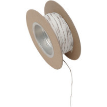 OEM COLOR WIRE 18 GAUGE/100' (1MM'/30M) WHITE/BROWN