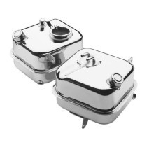  OEM-Style Oil Tank Chrome 