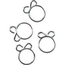 Colliers de durite d'essence - Diamètre 12,5 mm - Pack de 4