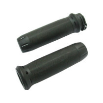  Panorama Grips Black Satin 1" Throttle Cables 