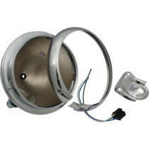  7" Headlight Housing Assembly Chrome 