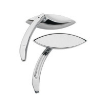  Elliptical Billet Mirror Chrome 