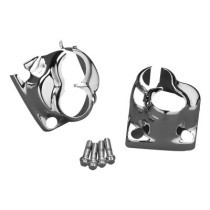  Tappet Block Cover Set Chrome 